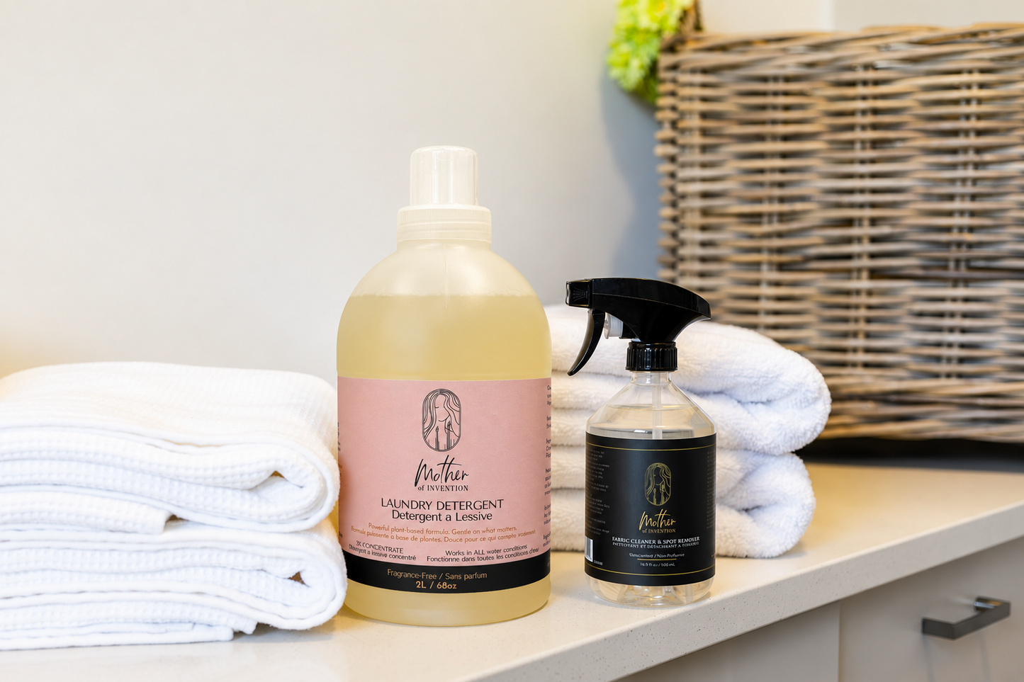 Plant-Based Laundry Detergent | Hypoallergenic & Family-Safe - Lavender
