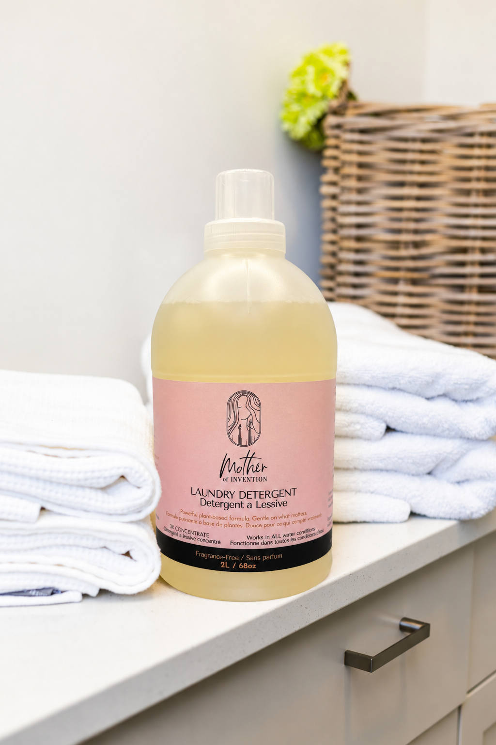 Plant-Based Laundry Detergent | Hypoallergenic & Family-Safe - Lavender