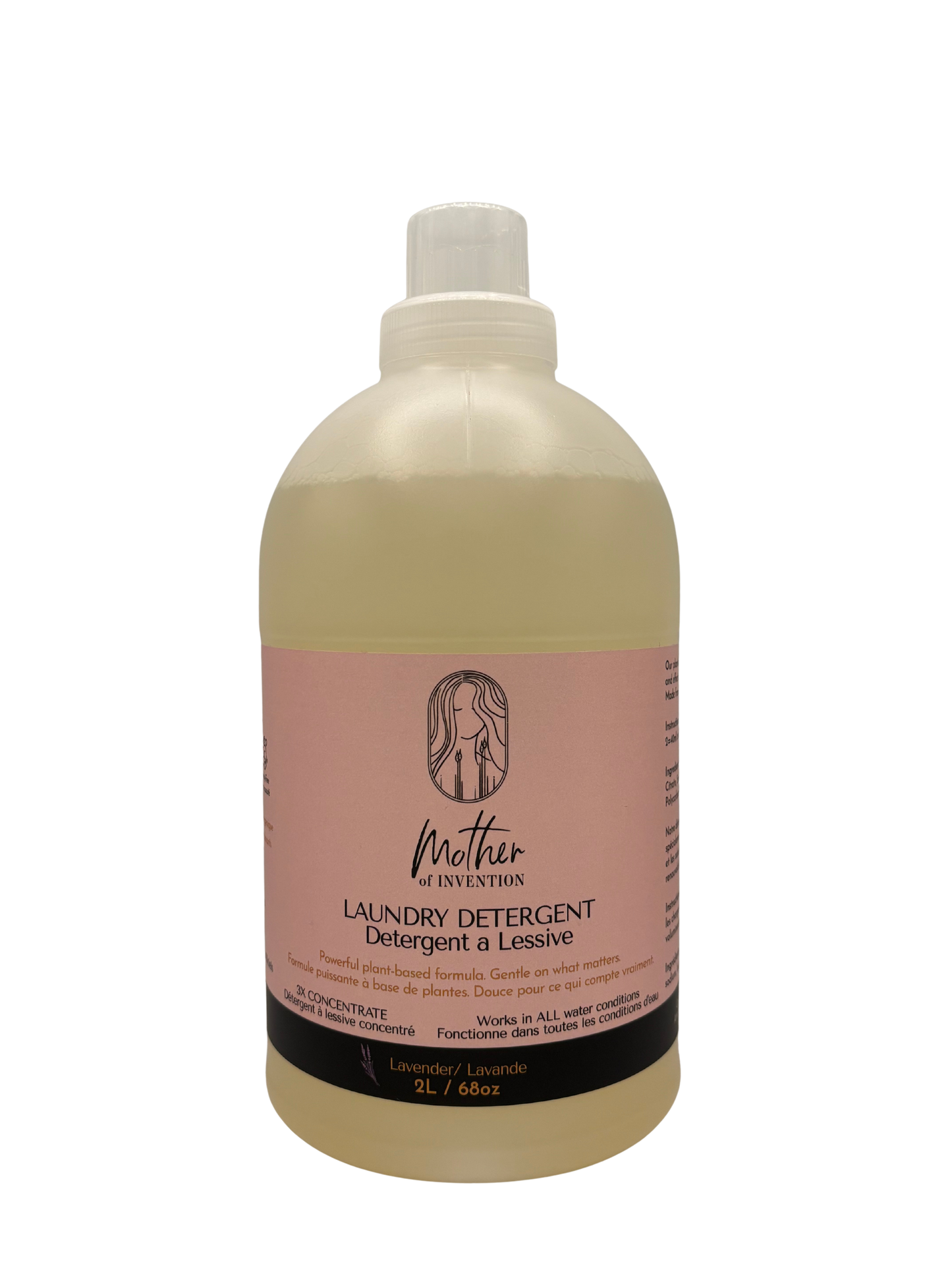 Plant-Based Laundry Detergent | Hypoallergenic & Family-Safe - Lavender