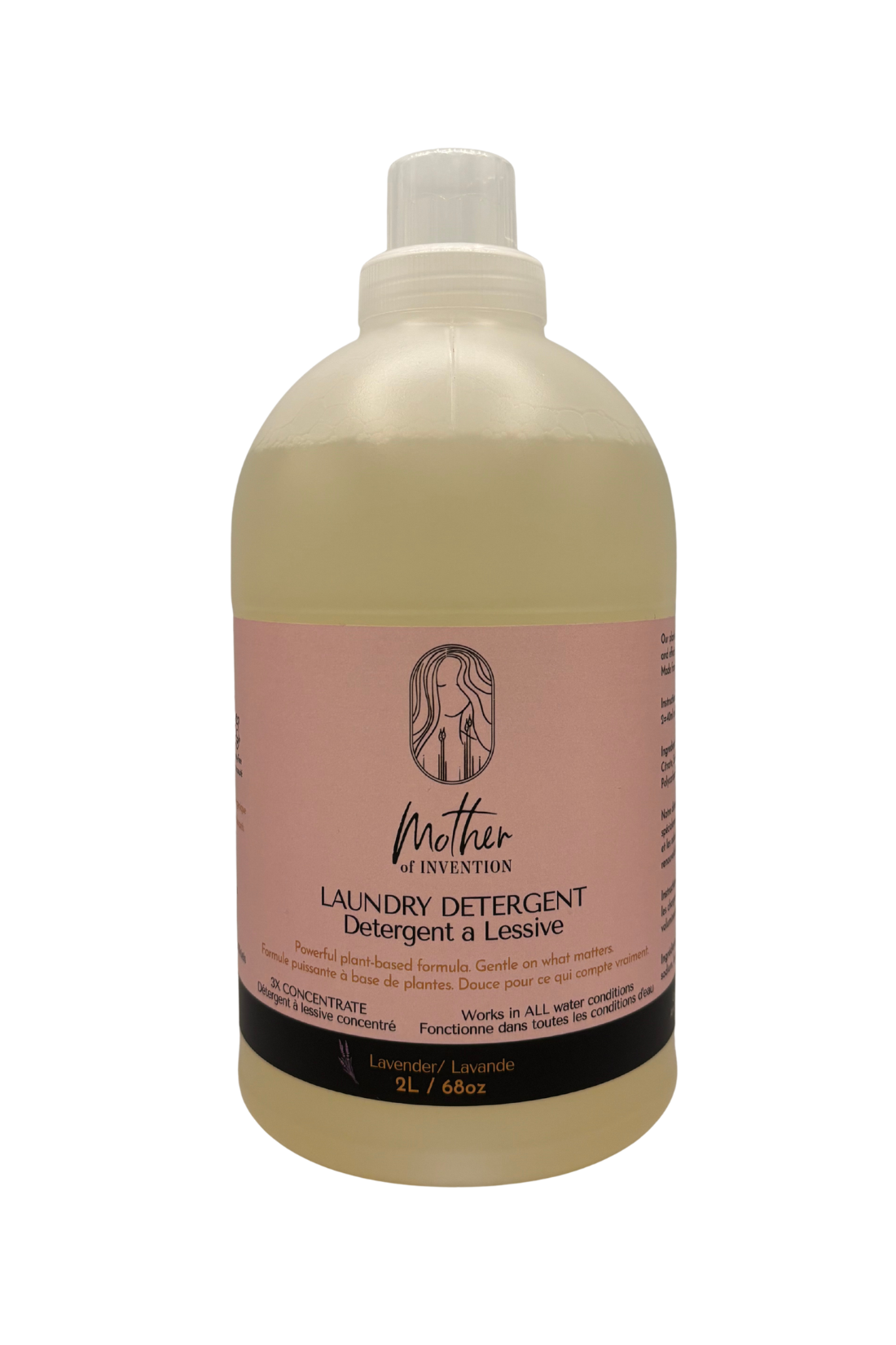 Plant-Based Laundry Detergent | Hypoallergenic & Family-Safe - Lavender